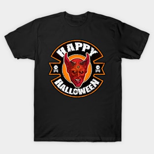 Happy Halloween, Devil, Satan T-Shirt